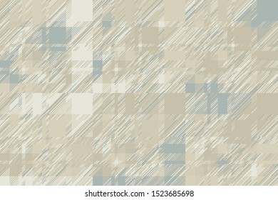 Modern glitch background. Color geometric abstract pattern vector. Damage lines glitches effect wallpaper. Grunge texture plaid.