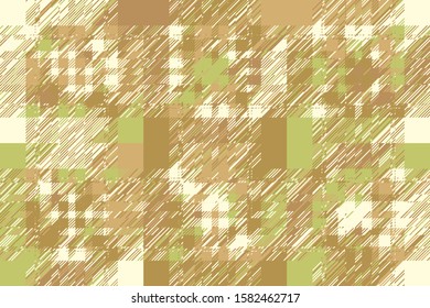 Modern glitch background. Color geometric abstract pattern vector. Damage lines glitches effect wallpaper. Grunge texture plaid.