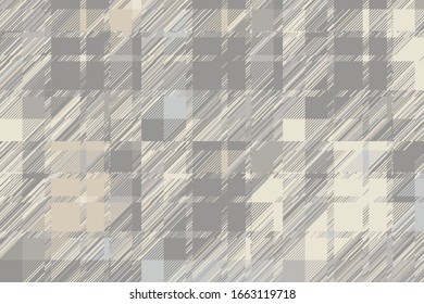 Modern glitch background. Color geometric abstract pattern vector. Damage lines glitches effect wallpaper. Grunge texture plaid.