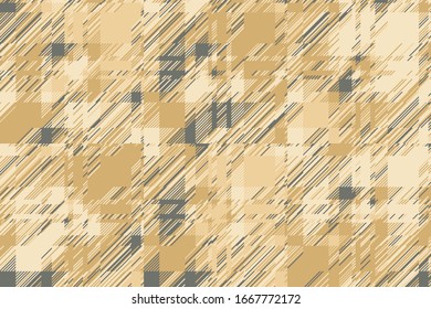 Modern glitch background. Color geometric abstract pattern vector. Damage lines glitches effect wallpaper. Grunge texture plaid.