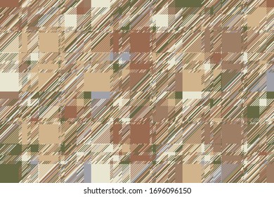 Modern glitch background. Color geometric abstract pattern vector. Damage lines glitches effect wallpaper. Grunge texture plaid.