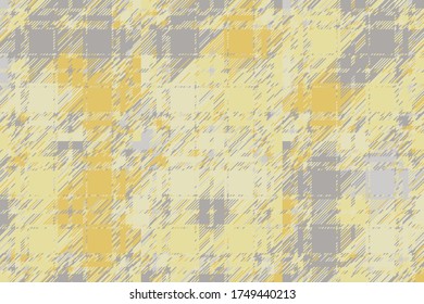 Modern glitch background. Color geometric abstract pattern vector. Damage lines glitches effect wallpaper. Grunge texture plaid.
