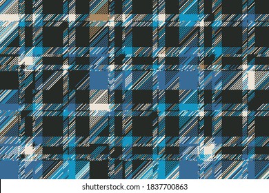 Modern glitch background. Color geometric abstract pattern vector. Damage lines glitches effect wallpaper. Grunge texture plaid.