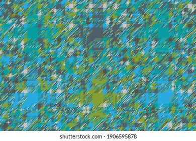 Modern glitch background. Color geometric abstract pattern vector. Damage lines glitches effect wallpaper. Grunge texture plaid.