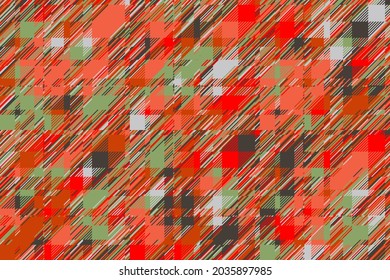 El fondo del fallo moderno. Vector de patrón abstracto geométrico de color. Las líneas de daño se rompen en papel tapiz. Grunge la textura.