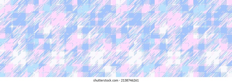 Modern glitch background. Color geometric abstract pattern vector. Damage lines glitches effect wallpaper. Grunge texture plaid.