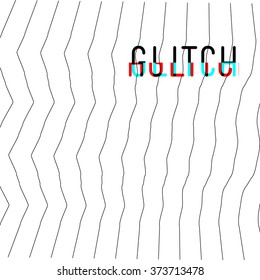 Modern glitch background. Digital image data distortion. Corrupted image vector file. Colorful abstract background for your designs. Chaos aesthetics of signal error. Digital decay.