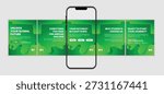 Modern Global Education Guide Social Media Carousel Post Design Template