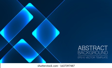 Modern gloving vector geometric abstract background for wallpaper, business brochure cover, list, page, book, card, banner, sheet, album, art template design.