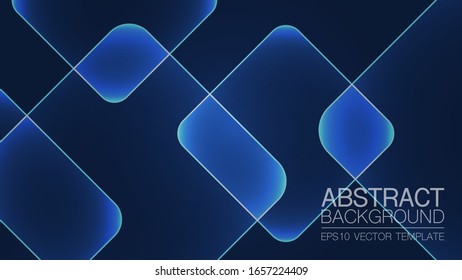 Modern gloving vector geometric abstract background for wallpaper, business brochure cover, list, page, book, card, banner, sheet, album, art template design.