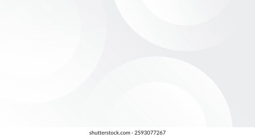 Modern glowing geometric lines on gray background. Modern shiny blue circle illustration modern abstract simple