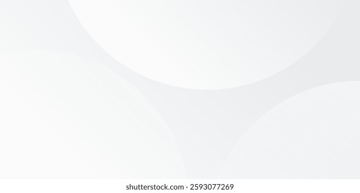 Modern glowing geometric lines on gray background. Modern shiny blue circle illustration modern