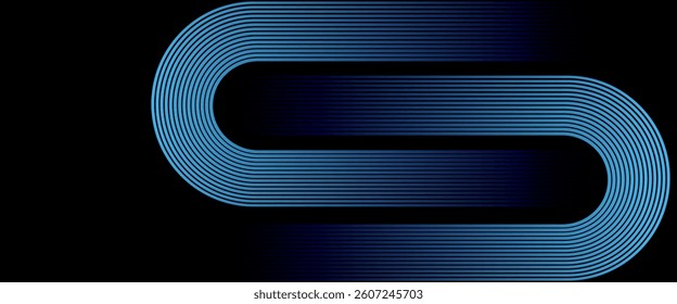 Modern glowing sky blue colour dynamic shapes composition design lines abstract background vector illustration eps10. Futuristic concept. Perfect for modern projects,business,banner,poster,studio.
