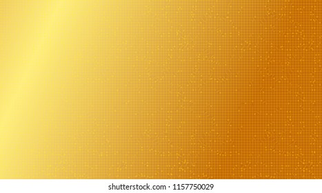 Modern Gold Circuit Microchip Technology Background,Hi-tech Digital and Data Concept,Vector illustration.