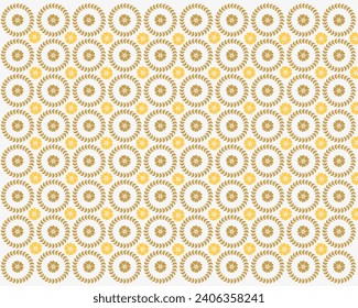 Modern golden design with white background premium elegant flower pattern design . Luxury fashionable background with pastel floral pattern. Flower premium vector template for wedding invite, 
