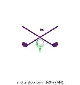 Modern Golf Badge Logo Vector. Golf club logo design template. Labels and Emblems	