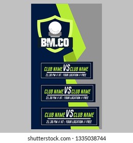 Modern Golf web banner