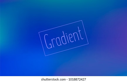 Modern and Good Looking Blue Gradient Background with Text