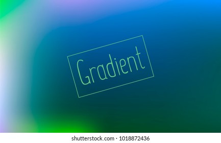 Modern and Good Looking Blue and Green Gradient Background with Text