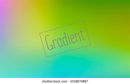 Modern and Good Looking Blue, Green and Pink Gradient Background with Text