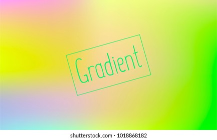 Modern and Good Looking Light Yellow, Pink, Green and Blue Gradient Background with Text