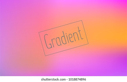 Modern and Good Looking Pink and Orange Gradient Background with Text