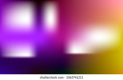 Modern, Good Looking, Stylish and Fashionable Green, Blue, Yellow, Violet, Pink and White Gradient Background