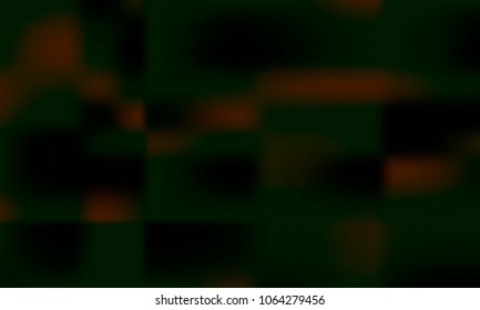 Modern, Good Looking, Stylish and Fashionable Green, Orange and Black Gradient Background