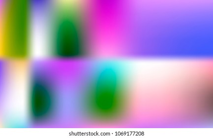 Modern, Good Looking, Stylish and Fashionable Blue, Green, Red, Yellow, Pink, Violet and White Gradient Background