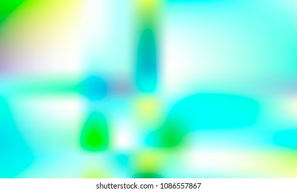 Modern, Good Looking, Stylish and Fashionable Green, Yellow, White and Blue Gradient Background