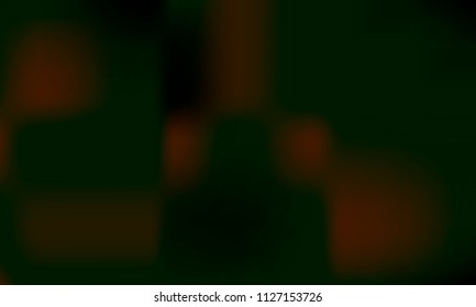 Modern, Good Looking, Stylish and Fashionable Green, Orange and Black Gradient Background
