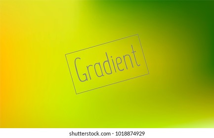 Modern and Good Looking Yellow, Orange and Green Gradient Background with Text