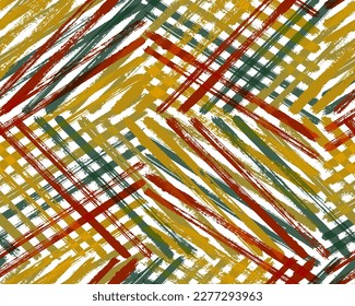 Modern gouache backdrop vector design. Paintbrush stripes contrast sketch. Watercolor paint rough artwork.