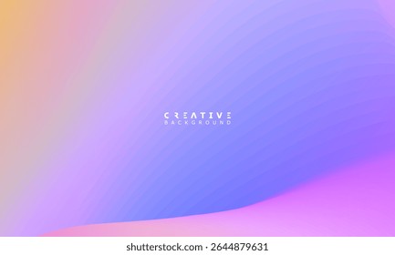 Fundo abstrato gradiente moderno. Modelo de capa com cor rosa e azul perspectiva formas geométricas. Design ideal para mídia social, capa, banner, folheto.