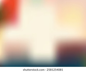 Modern Gradient Abstract Background in Soft Blended Tones