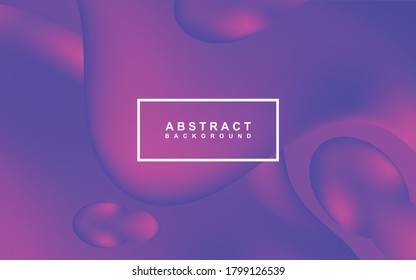 Modern gradient background with abstract shapes. Vector 3d flow, liquid, and fluid composition. Motion dynamic illustration template can use for presentation, cover flyer, poster, landing page web