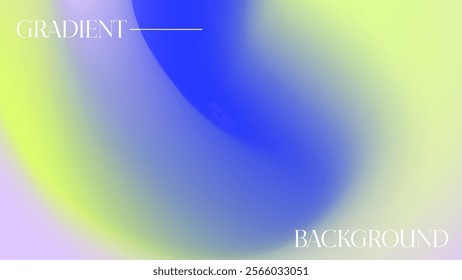 modern gradient background with blur color