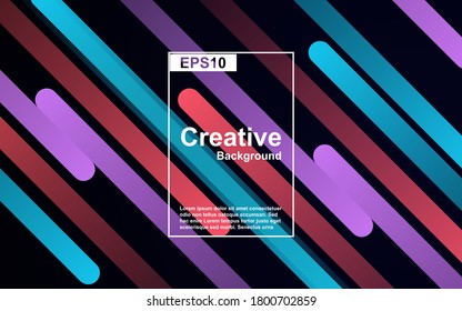 Modern gradient background with color abstract geometric pattern shapes. Vector Motion dynamic illustration template can use for presentation, cover flyer, trendy poster, landing page web, wallpaper