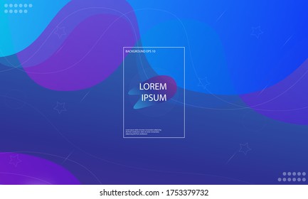 modern gradient background with colorful style gradient color. landing page, cover page, template, brochure.