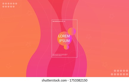 modern gradient background with colorful style gradient color. landing page, cover page, template, brochure.