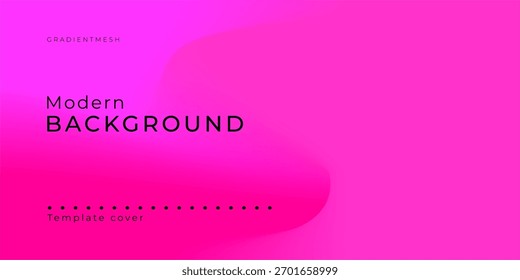 Design de fundo gradiente moderno com mistura de cor rosa suave e tipografia mínima. Modelo de fundo vibrante abstrato perfeito para apresentação, cartaz, site, folheto e design de marca. 