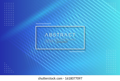 Modern gradient blue colorful background combine with abstract shape and element. 