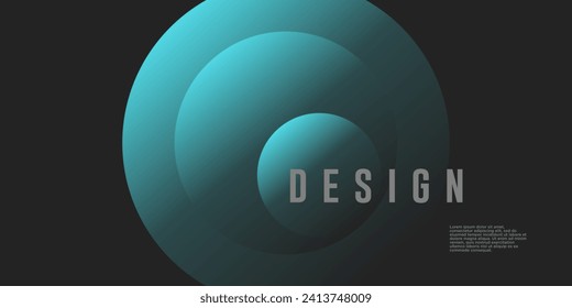 modern gradient bright color. geometric background. Abstract website landing page with circles illustration. Banner, wallpaper vector design template.