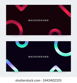 Modern gradient bright color. geometricm fluid cover design background. abstract website landing page illustration