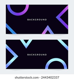 Modern gradient bright color. geometricm fluid cover design background. abstract website landing page illustration