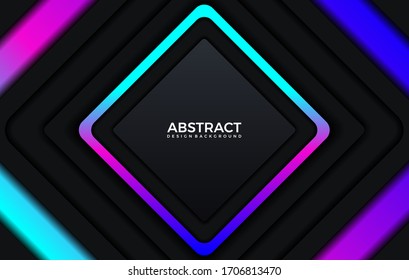 modern gradient bright and dark color. geometric background. Abstract website landing page. Banner, poster, cover, wallpaper vector design template.