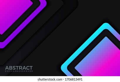 modern gradient bright and dark color. geometric background. Abstract website landing page. Banner, poster, cover, wallpaper vector design template.