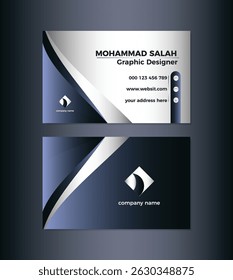 Modern Gradient Business Card Template
