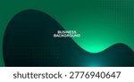 Modern gradient colorful of green background	