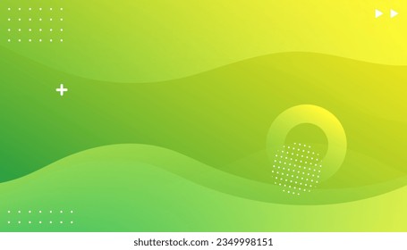 Modern gradient colorful of green background. Can be used for posters, placards, brochures, banners, web pages, headers